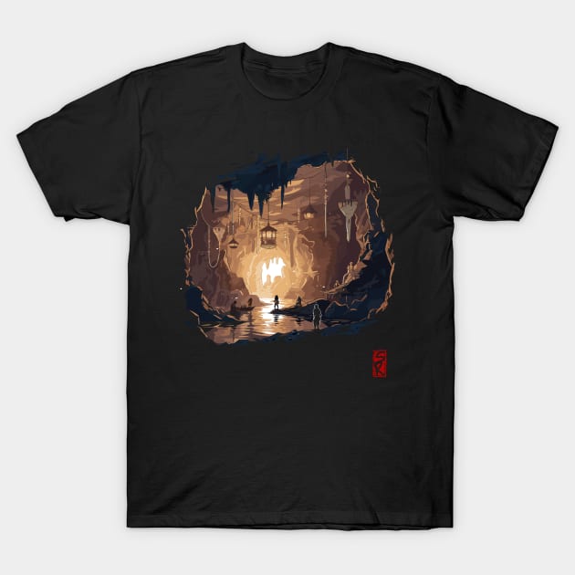 Cave of treasure T-Shirt by siriusreno